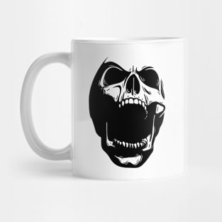 Fury Skull (white) Mug